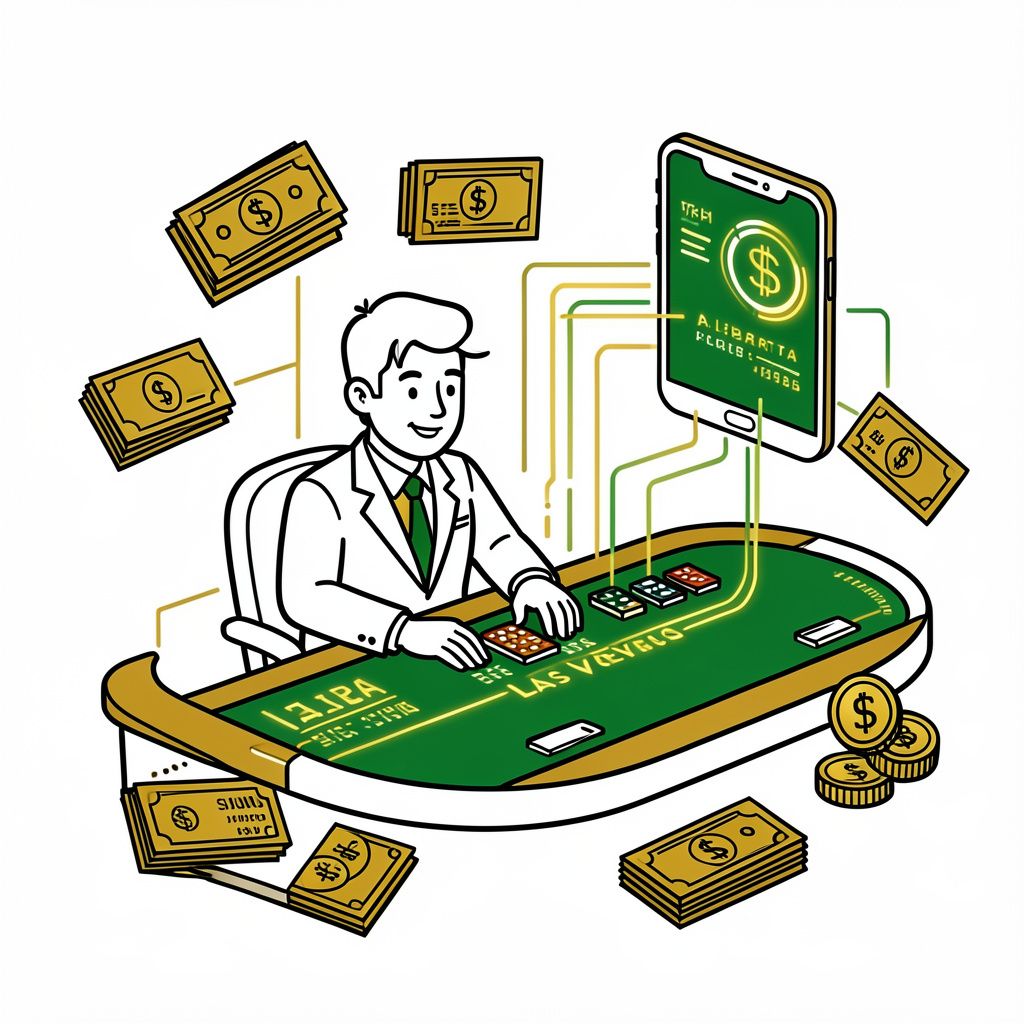 BetMGM Streams Live Las Vegas Casino Games to Alberta