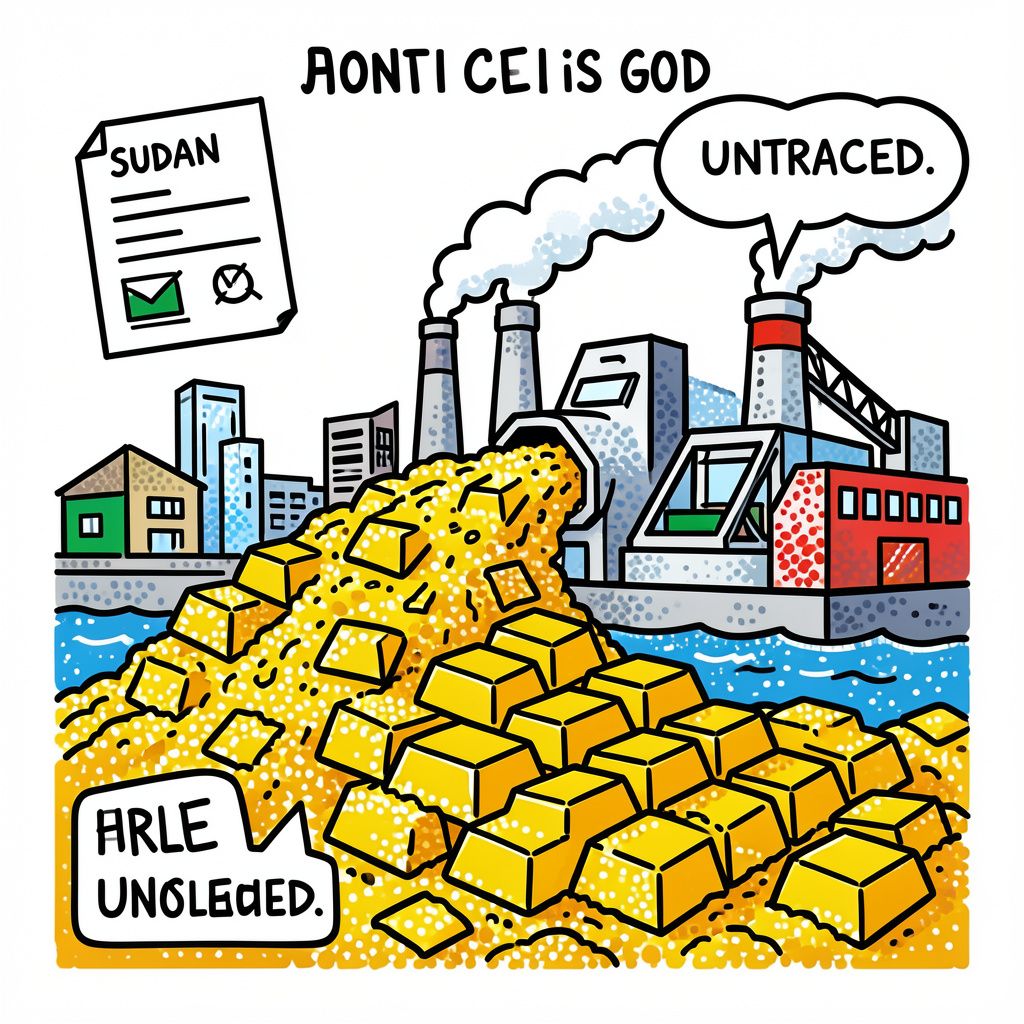 The $11 Billion Blind Spot: How Sudan's Conflict Gold Flows Untraced Into Global Markets