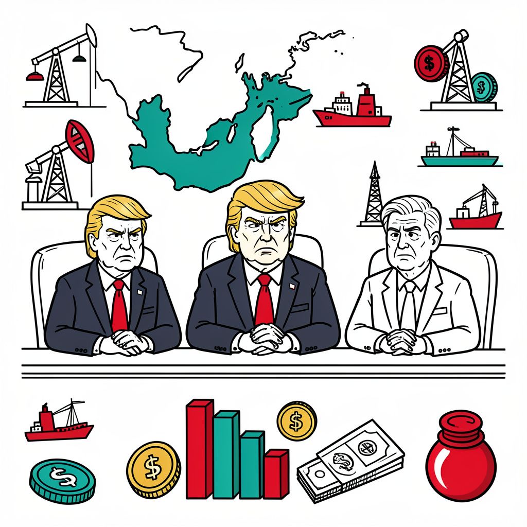 Trump Consults Energy Leaders as Middle East Standoff Disrupts Global Supply