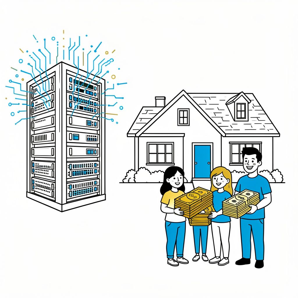 Proposal Suggests Paying Direct Cash Dividends to Homeowners to Ease AI Data Center Resistance