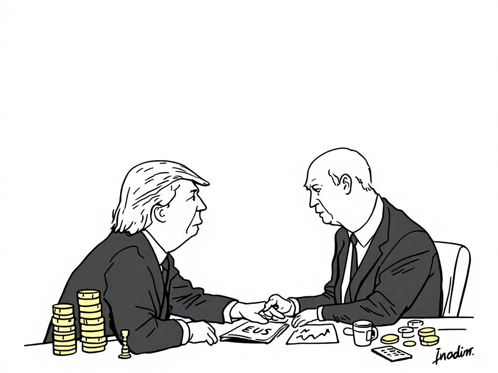 Trump Advocates EU Tariffs on China and India to Pressure Putin