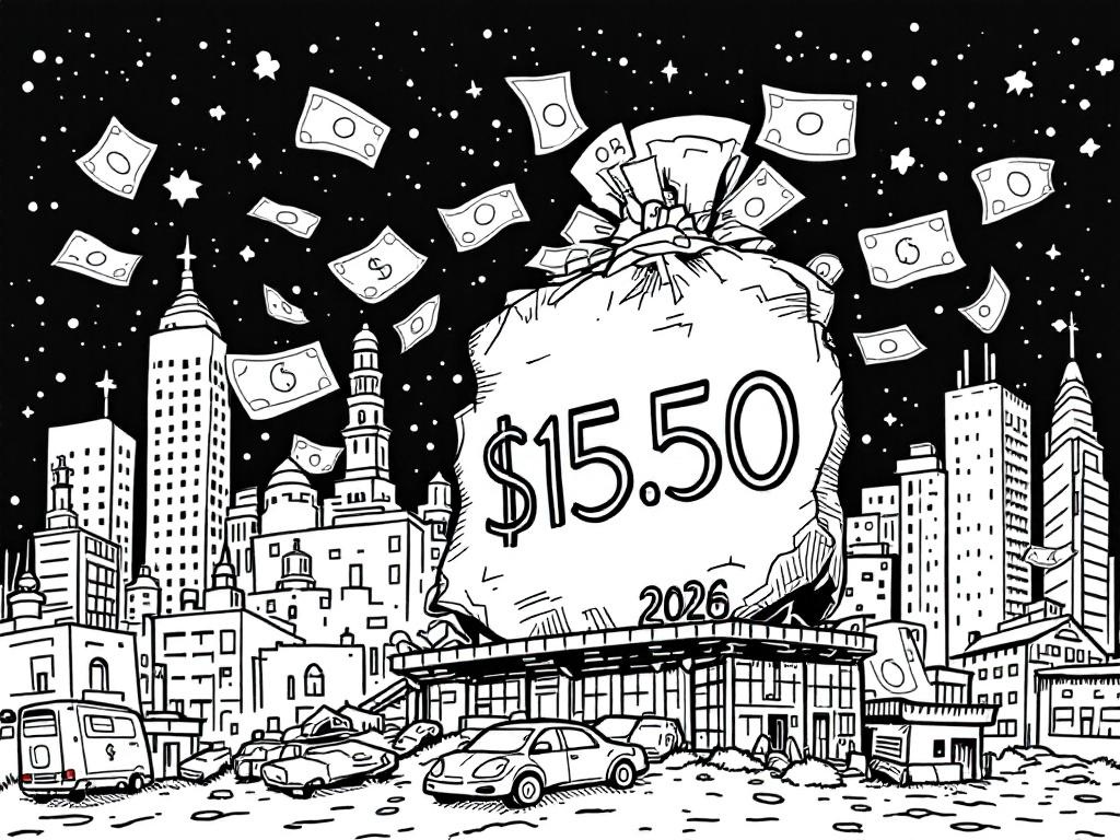 New York State to Raise Minimum Wage to $15.50 in 2026
