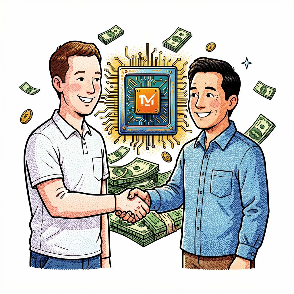 Meta Secures Massive Broadcom Partnership to Fuel AI Infrastructure Growth