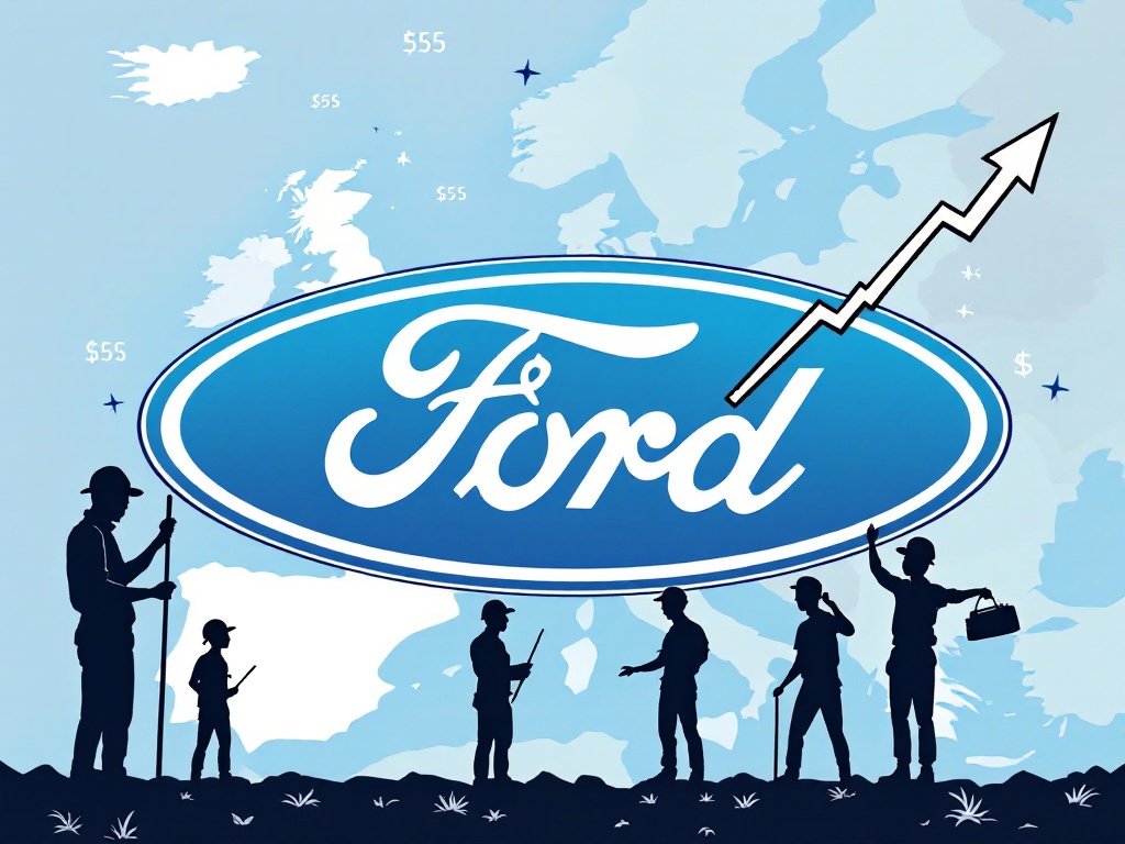 Ford Slashes 4,000 Jobs as European EV Dream Stalls