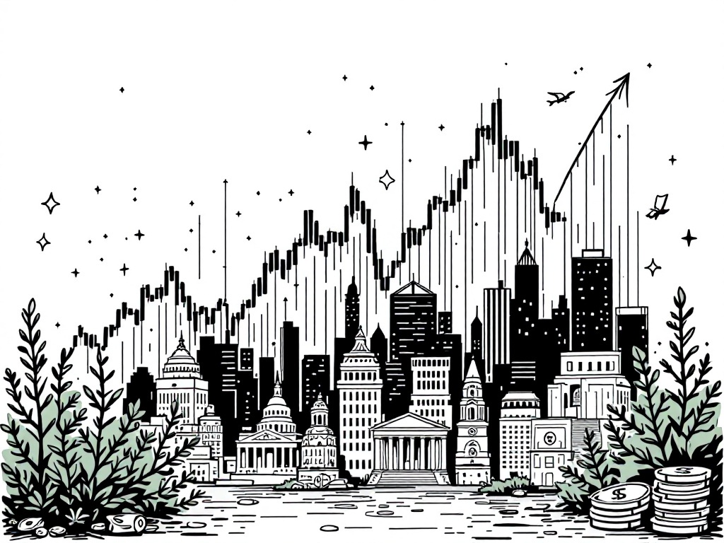 US Stock Futures Climb Ahead of Key Economic Reports