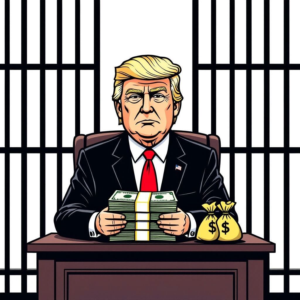 Ethics Report Reveals Dozens of Private Prison Stock Trades Managed for President Trump