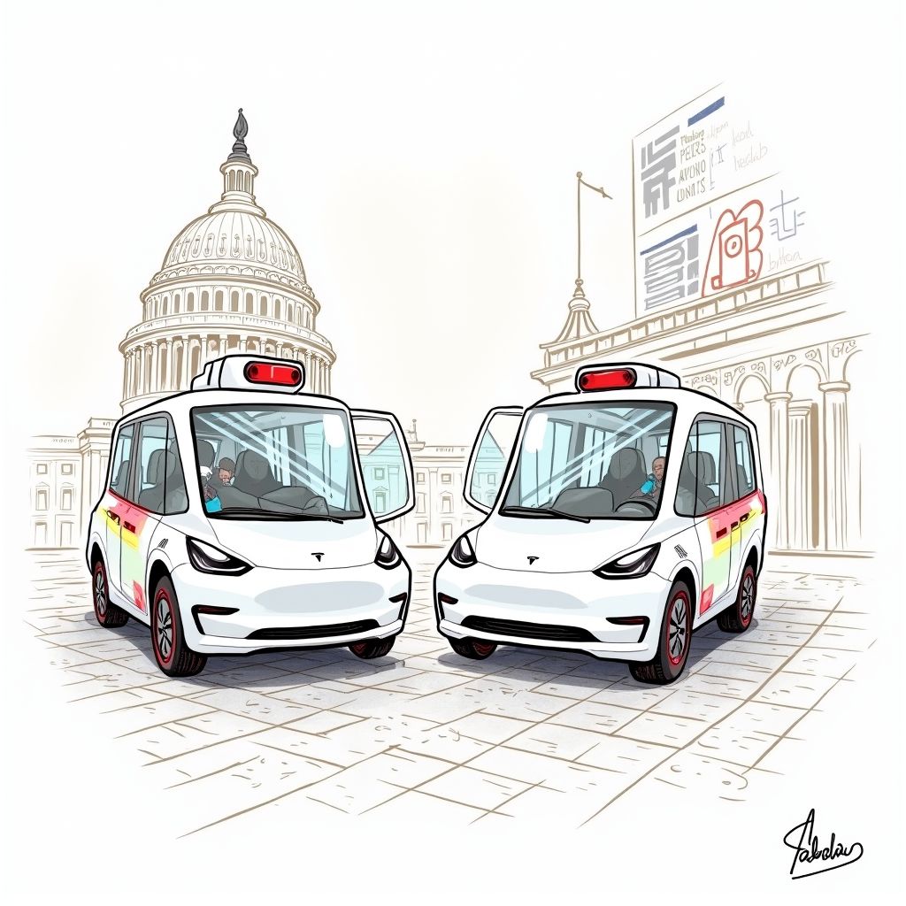 Tesla and Waymo Warn Congress: Pass Self-Driving Laws or Risk Losing Global Lead to China