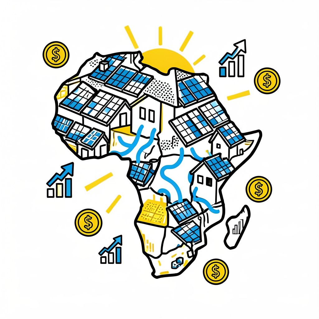 Africa Set to Add Record Solar Power Driven by Uncounted Rooftop Panels