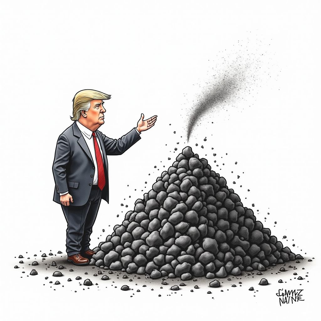 Trump Directs Pentagon to Purchase Coal Power to Revive Domestic Industry