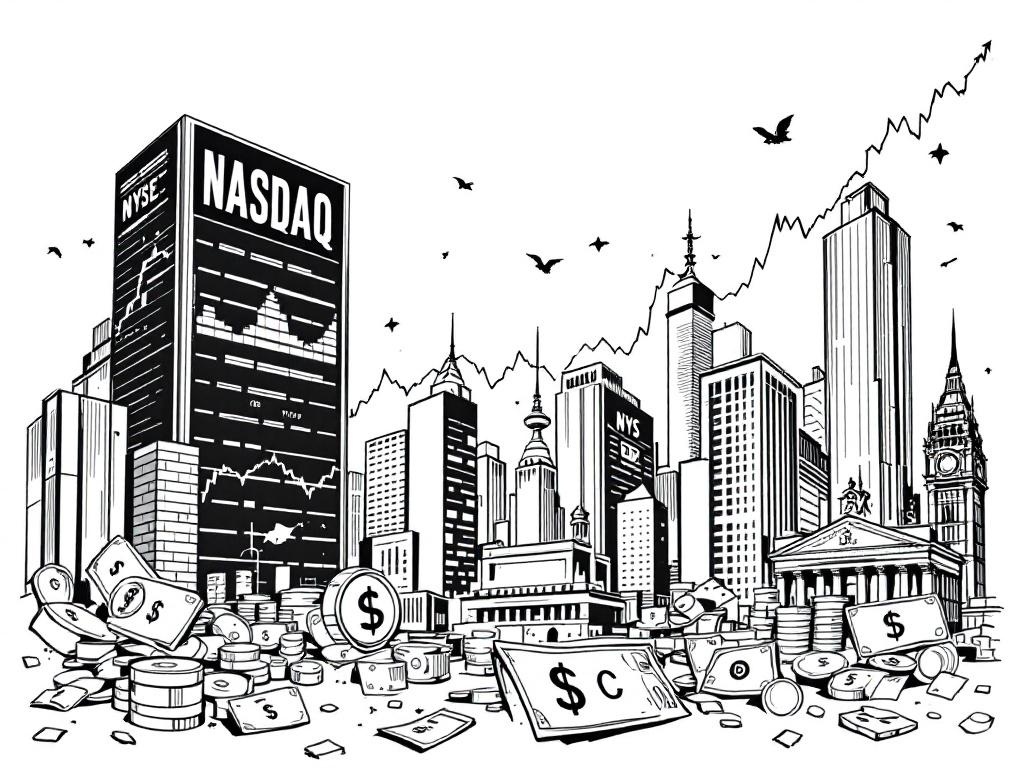 NASDAQ and NYSE Indices Surge Amid Positive Market Trends