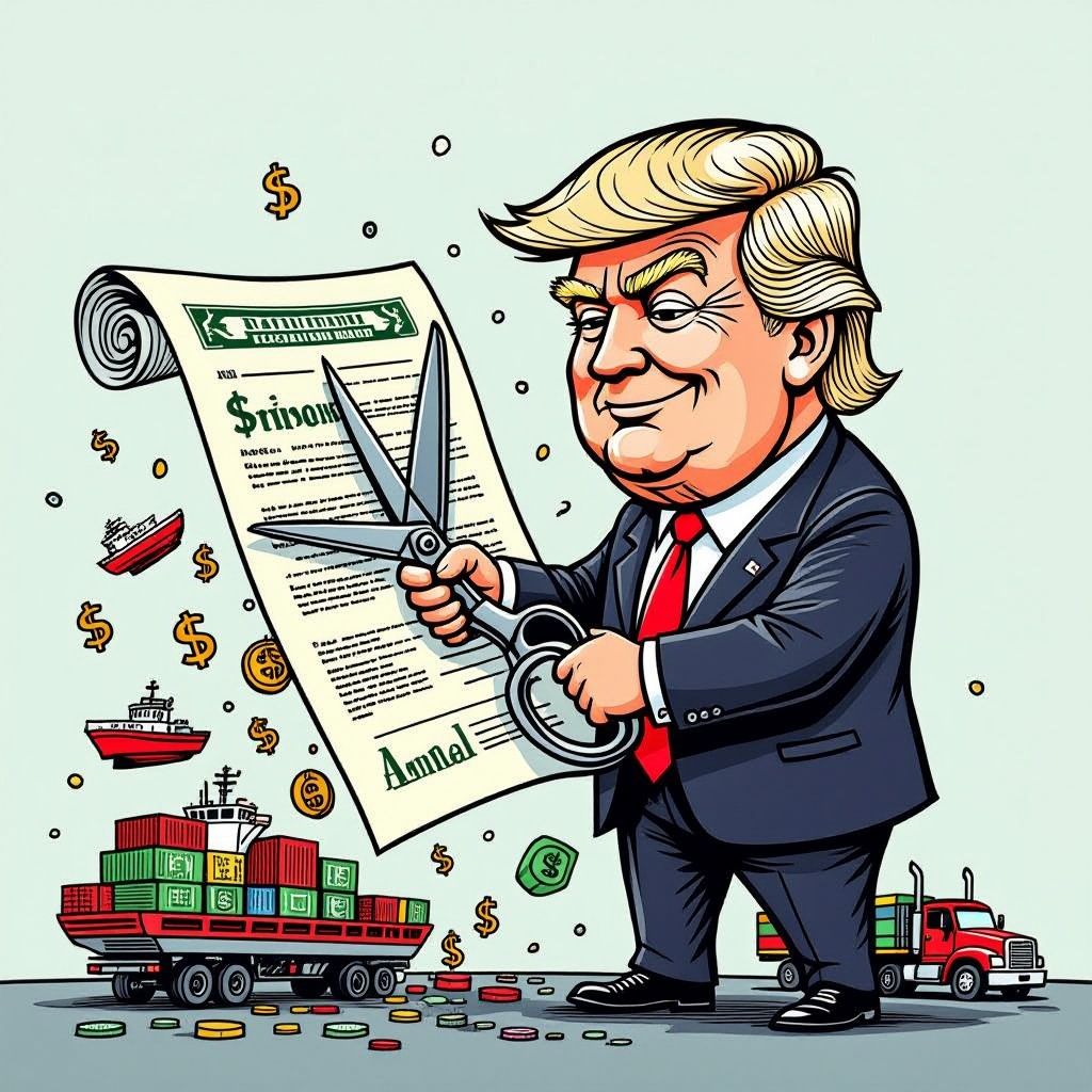 Trump Signals Potential End to $1.3 Trillion North American Trade Pact