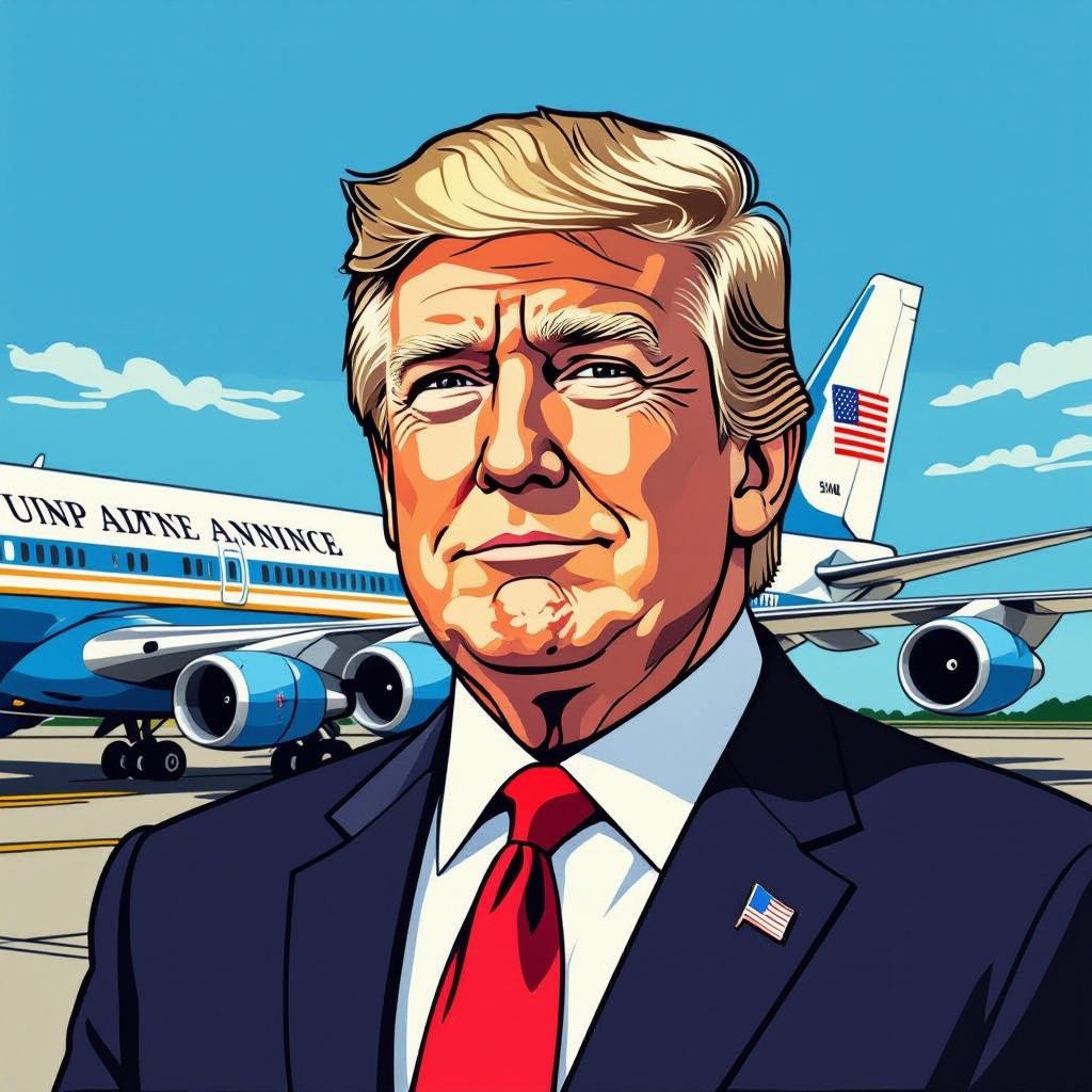 Air Force Adopts Trump’s Preferred Design for Presidential Fleet, Replacing Kennedy-Era Livery