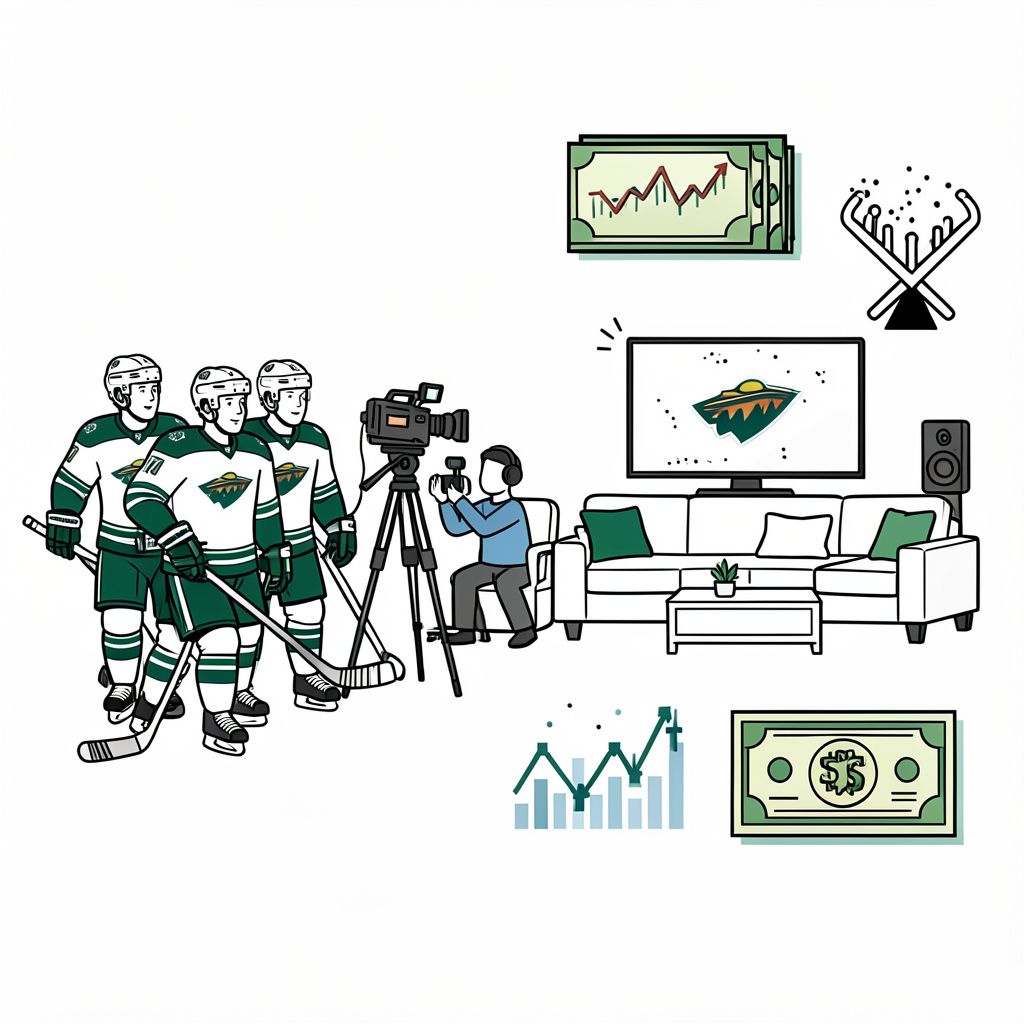 Minnesota Wild Abandons Regional TV for Direct-to-Consumer Streaming Model