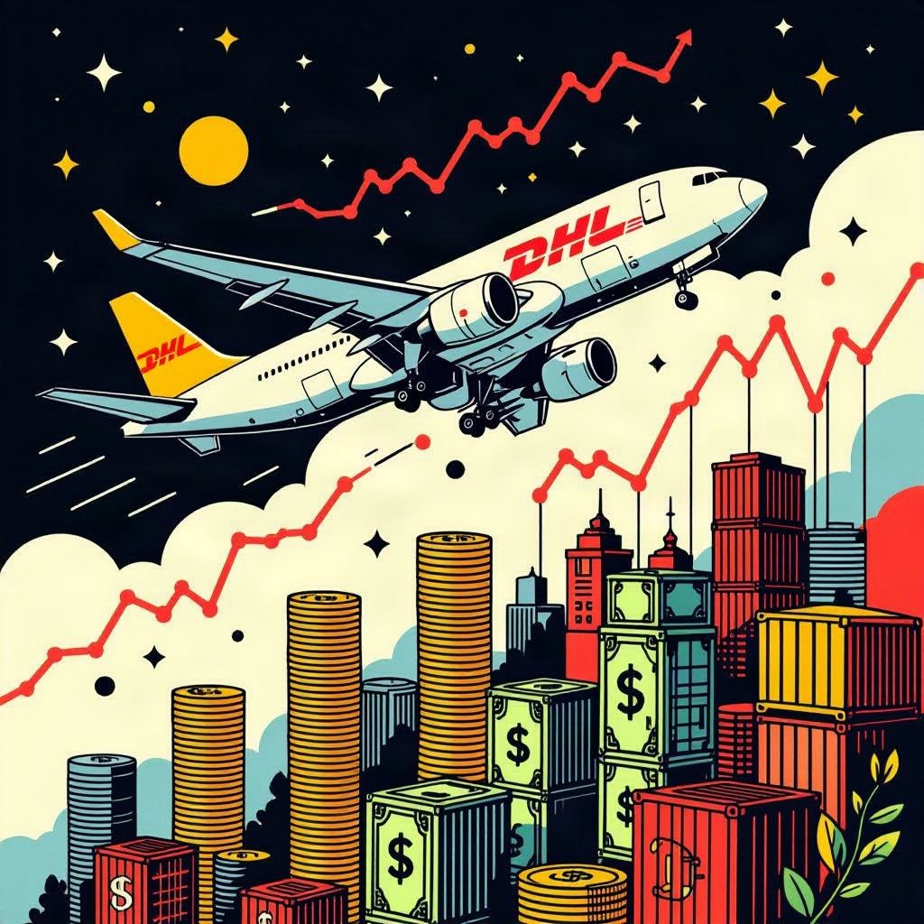 Global Trade Boost Drivers Big Profit Growth for DHL