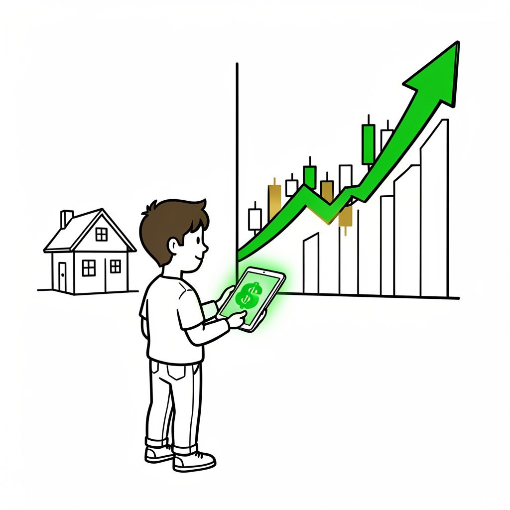 Younger Americans Pivot to Stocks as Housing Costs Reach Record Highs