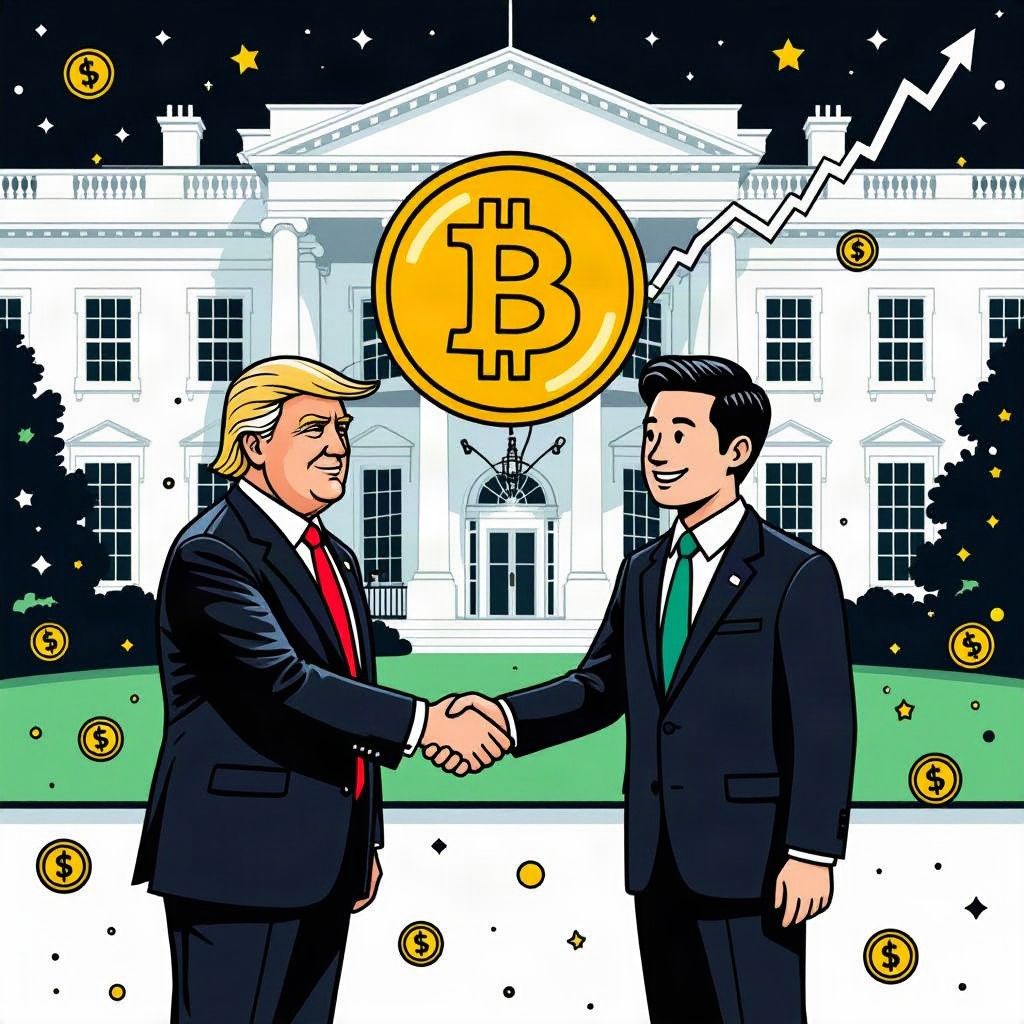 Crypto Stocks Rise as White House Hosts Industry Leaders