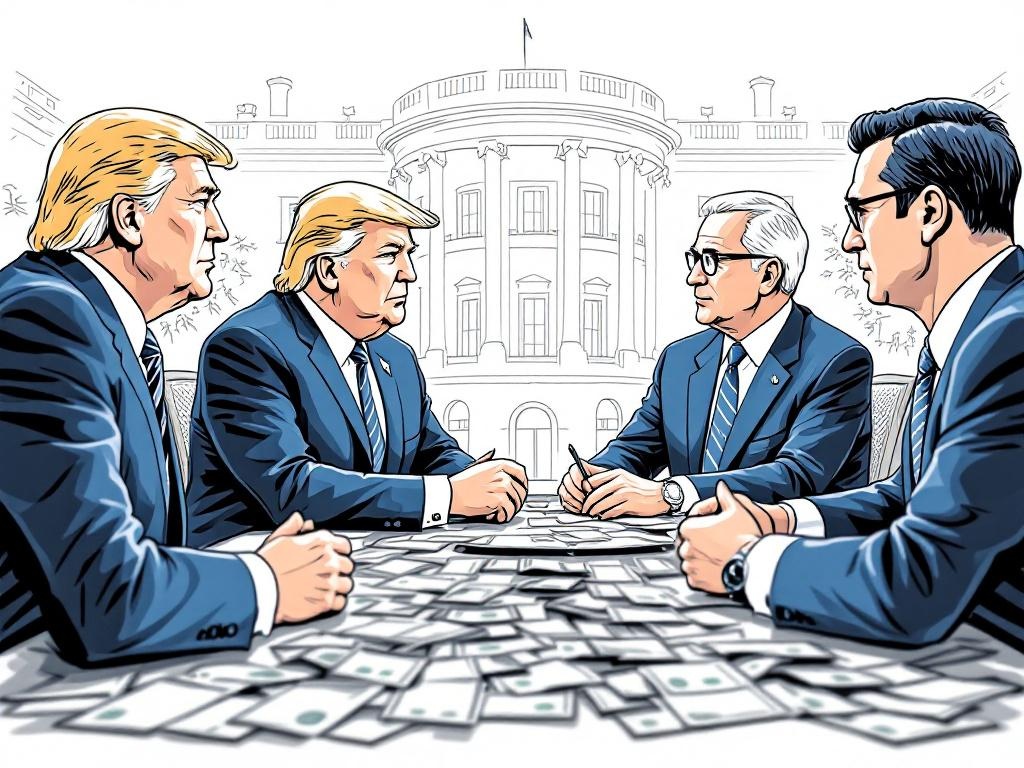 Trump Hosts Wall Street Leaders to Discuss Economic Strategies