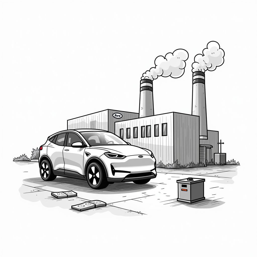 Ford Idles $5.8 Billion Battery Plant and Cuts 1,600 Jobs Amid Policy Rollbacks