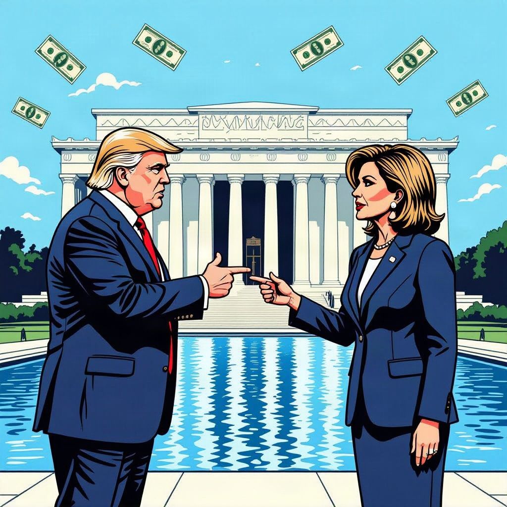 Trump Publicly Rebukes US Attorney Pirro After Reflecting Pool Vandalism Case Collapses
