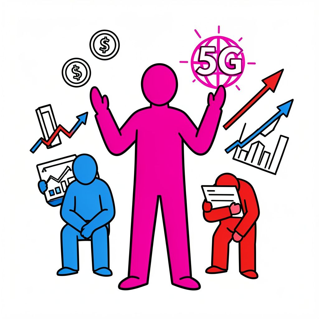 T-Mobile Secures Dominant Lead in Next-Generation 5G Access Over Rivals