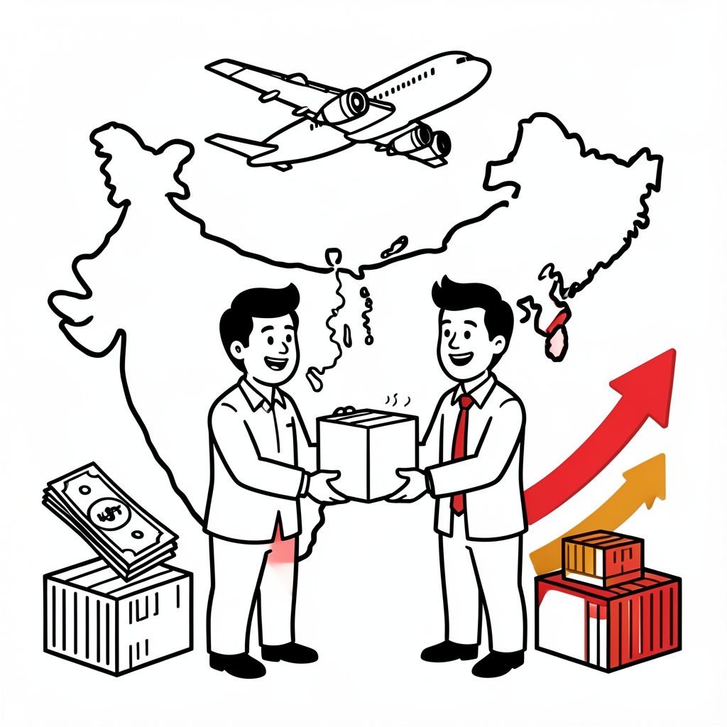 Skies Reopen: India and China Restore Direct Flights to Revive Regional Trade