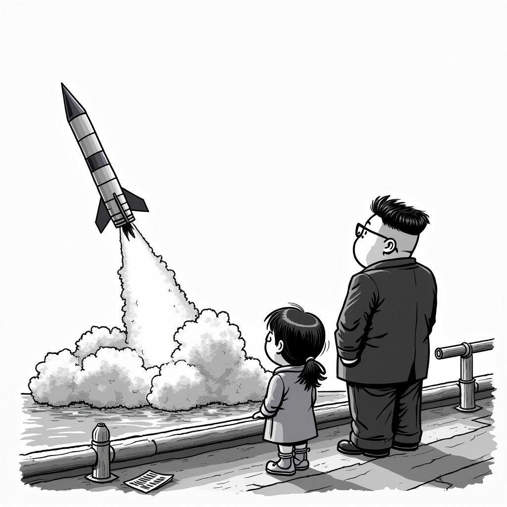 North Korea Launches Second Naval Missile in a Week from Flagship Destroyer