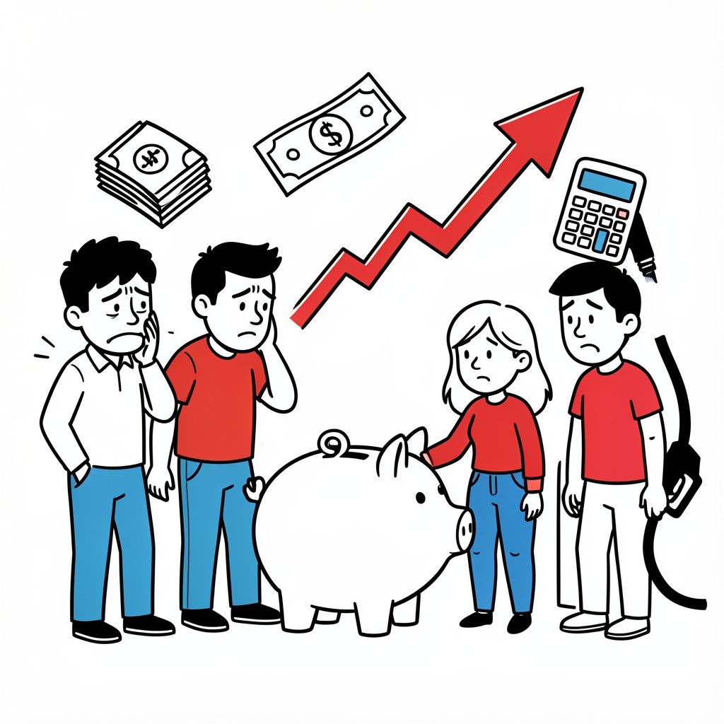 US Inflation Surges to 3.7% as Rising Energy Costs Squeeze Household Budgets