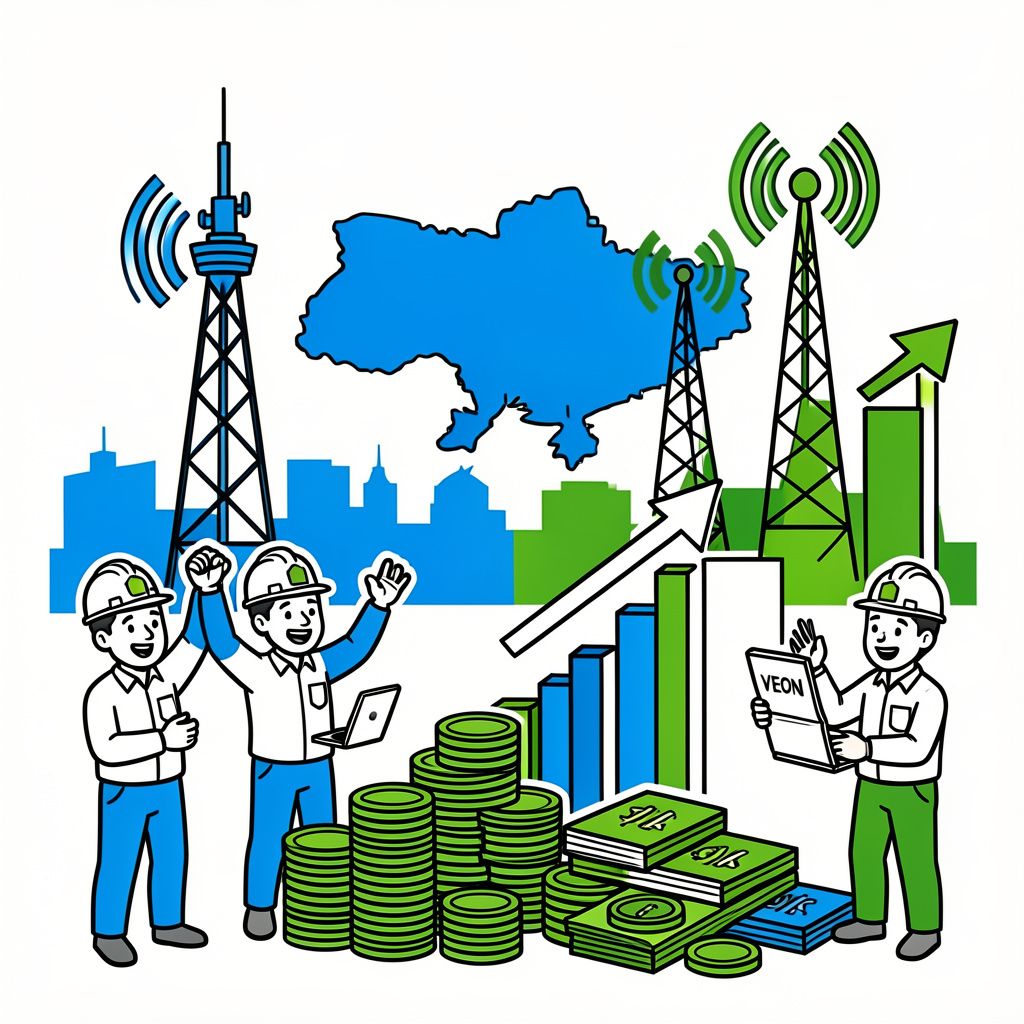Kyivstar and VEON Surpass Ukraine Infrastructure Goals with Early $1.3 Billion Investment