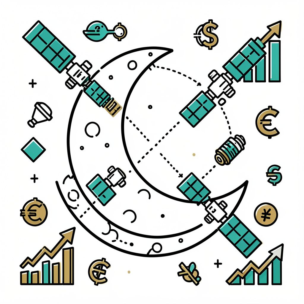 NASA Funds Self-Managing Satellite Swarms for Future Moon Missions