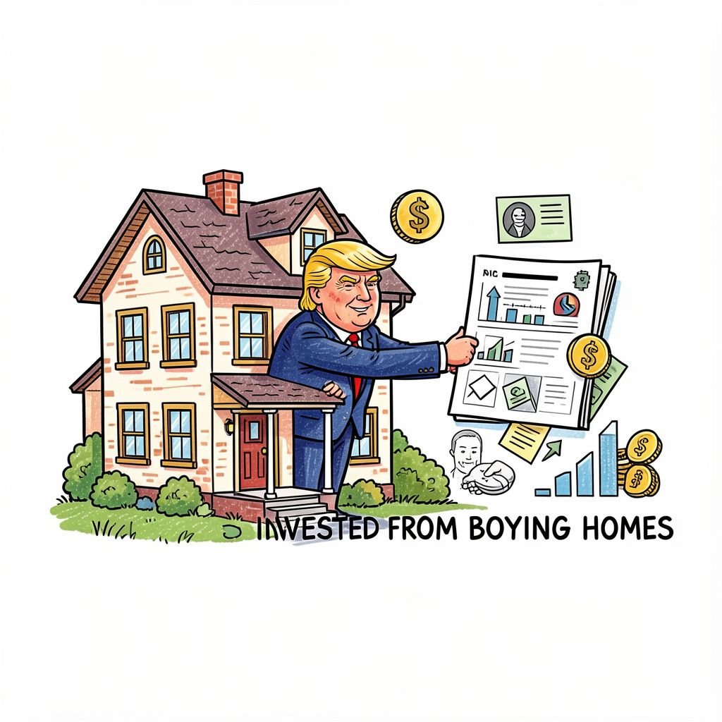 President Trump Pressures House to Pass Landmark Bill Restricting Corporate Homeownership
