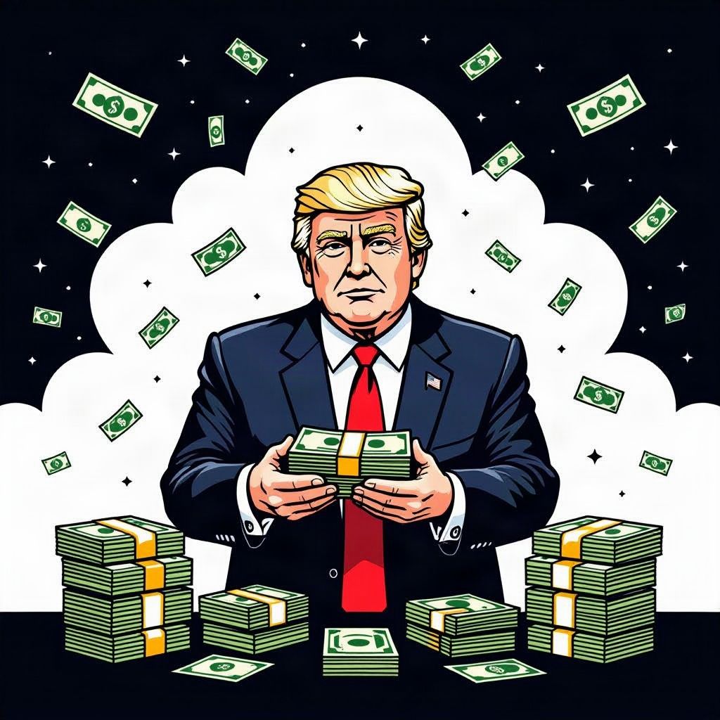 Donald Trump Discloses $45,000 Private Cash Gifts to Top White House Staff