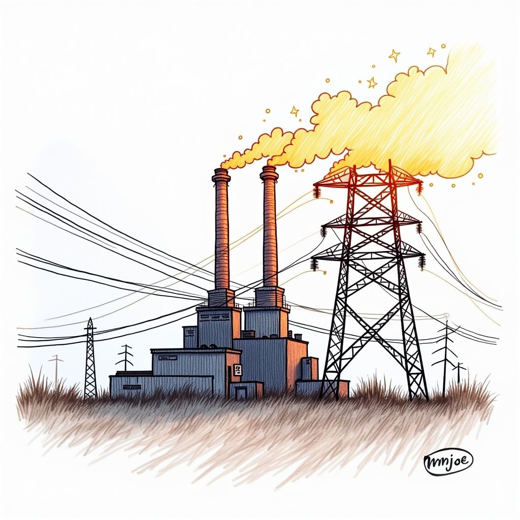 Surging AI Energy Demand Forces Revival of Aging Fossil Fuel Plants