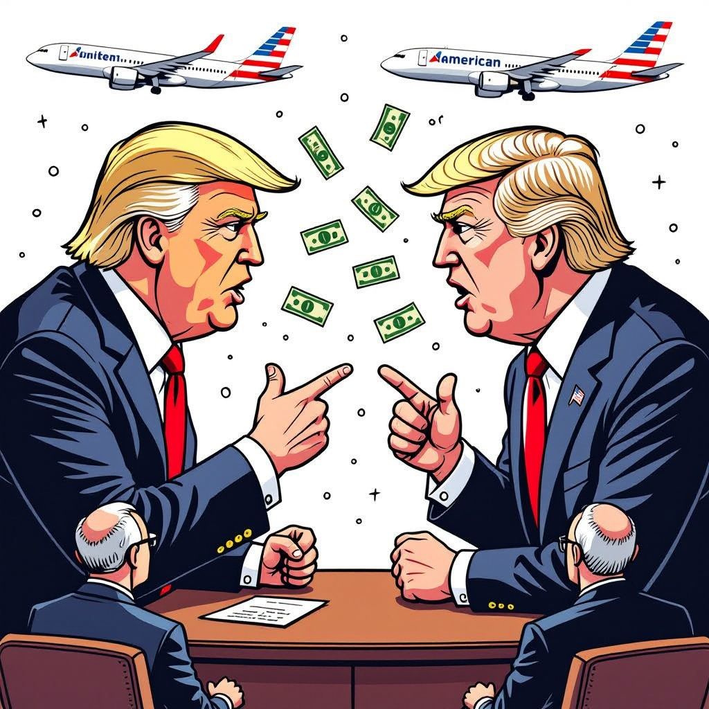 Bipartisan Opposition and Presidential Pushback Stall Rumored United-American Airlines Merger